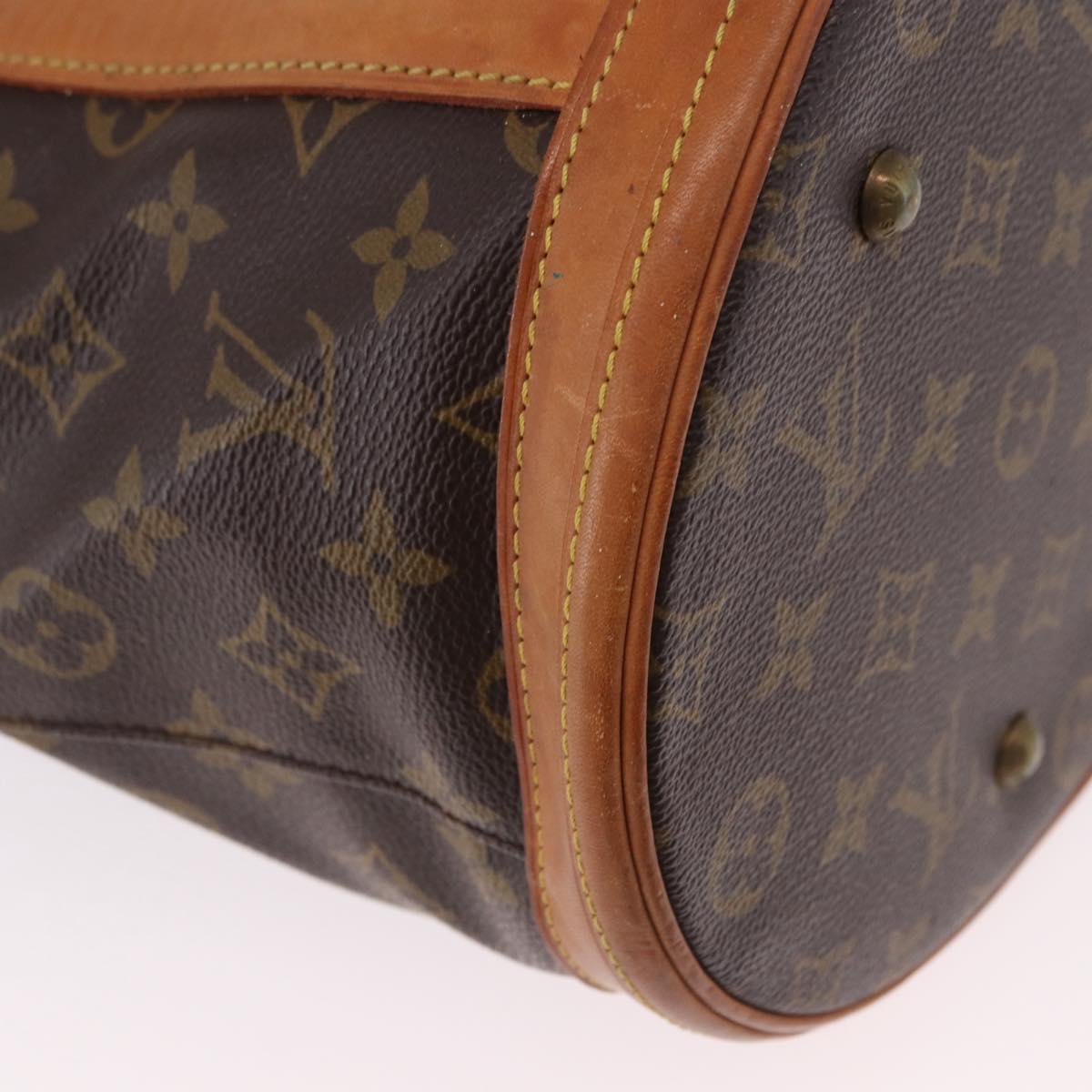 LOUIS VUITTON Monogram Bucket GM Shoulder Bag M42236 LV Auth 192015