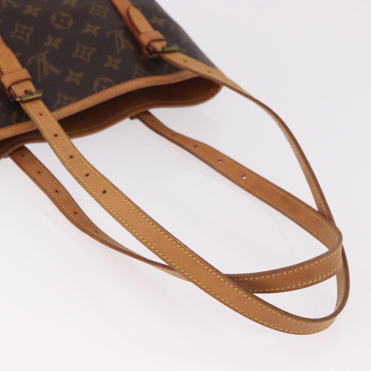 LOUIS VUITTON Monogram Bucket GM Shoulder Bag M42236 LV Auth 192015