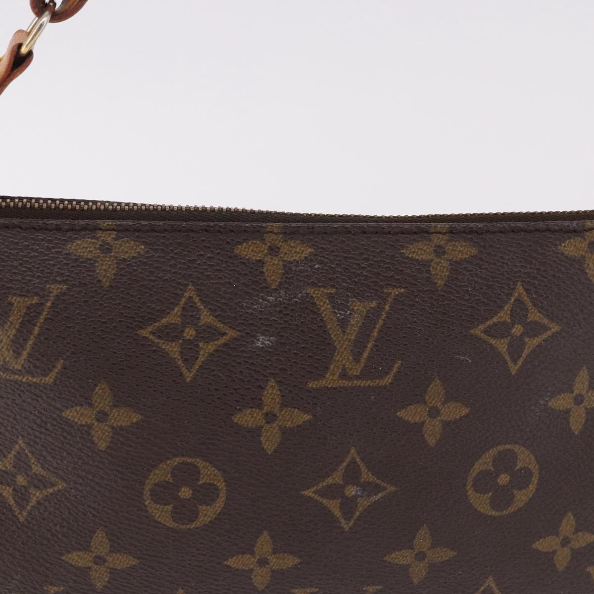 LOUIS VUITTON Monogram Pochette Accessoires Pouch M51980 LV Auth 192018