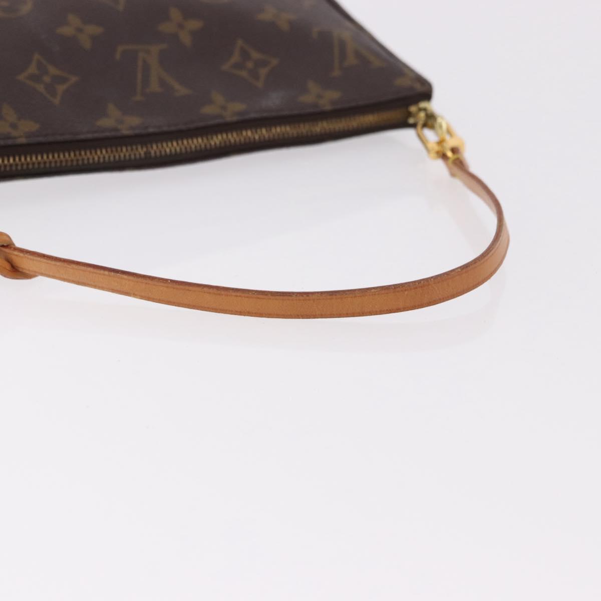 LOUIS VUITTON Monogram Pochette Accessoires Pouch M51980 LV Auth 192018