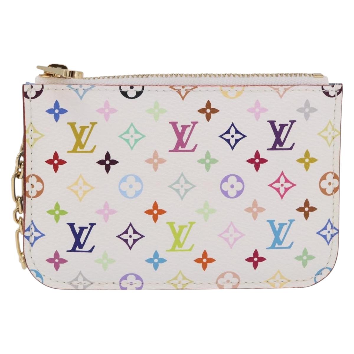 LOUIS VUITTON Monogram Multicolor Pochette Cles NM Purse M93733 LV Auth 192020V