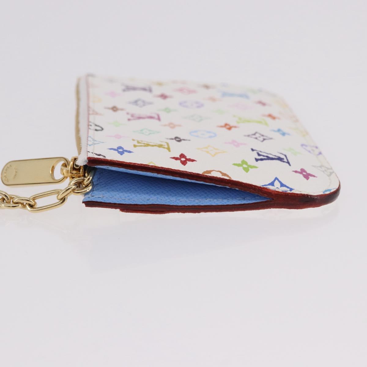 LOUIS VUITTON Monogram Multicolor Pochette Cles NM Purse M93733 LV Auth 192020V