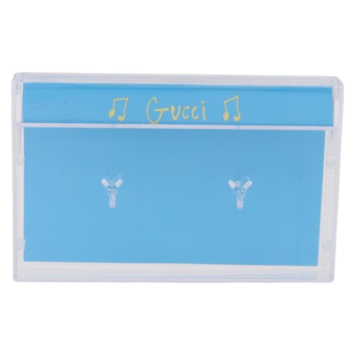 GUCCI Cassette Tape USB Flash Drive 100th Anniversary Blue Auth 192024