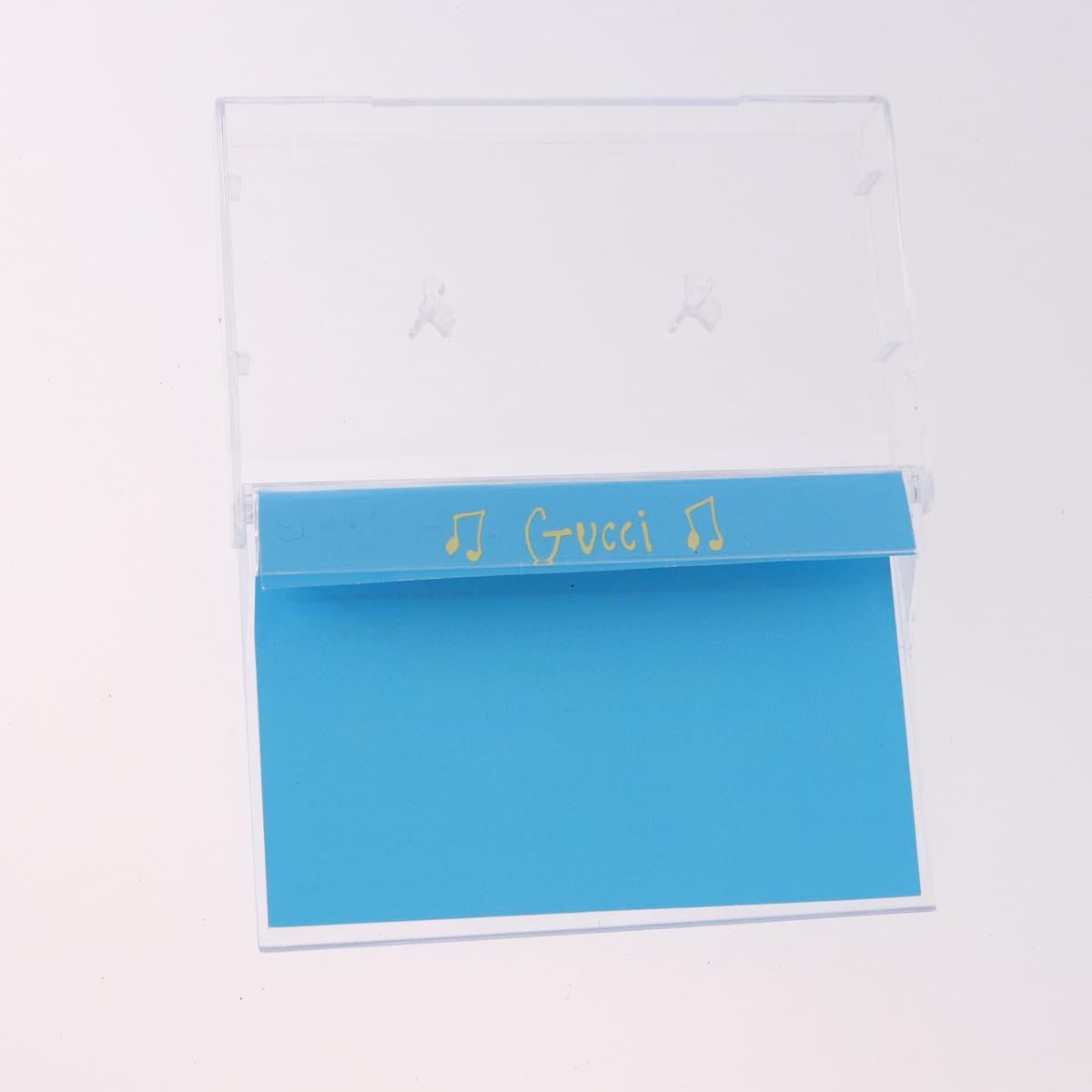 GUCCI Cassette Tape USB Flash Drive 100th Anniversary Blue Auth 192024