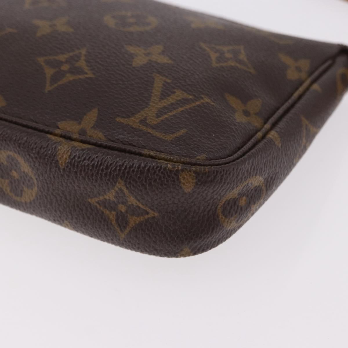 LOUIS VUITTON Monogram Pochette Accessoires Pouch M51980 LV Auth 192025