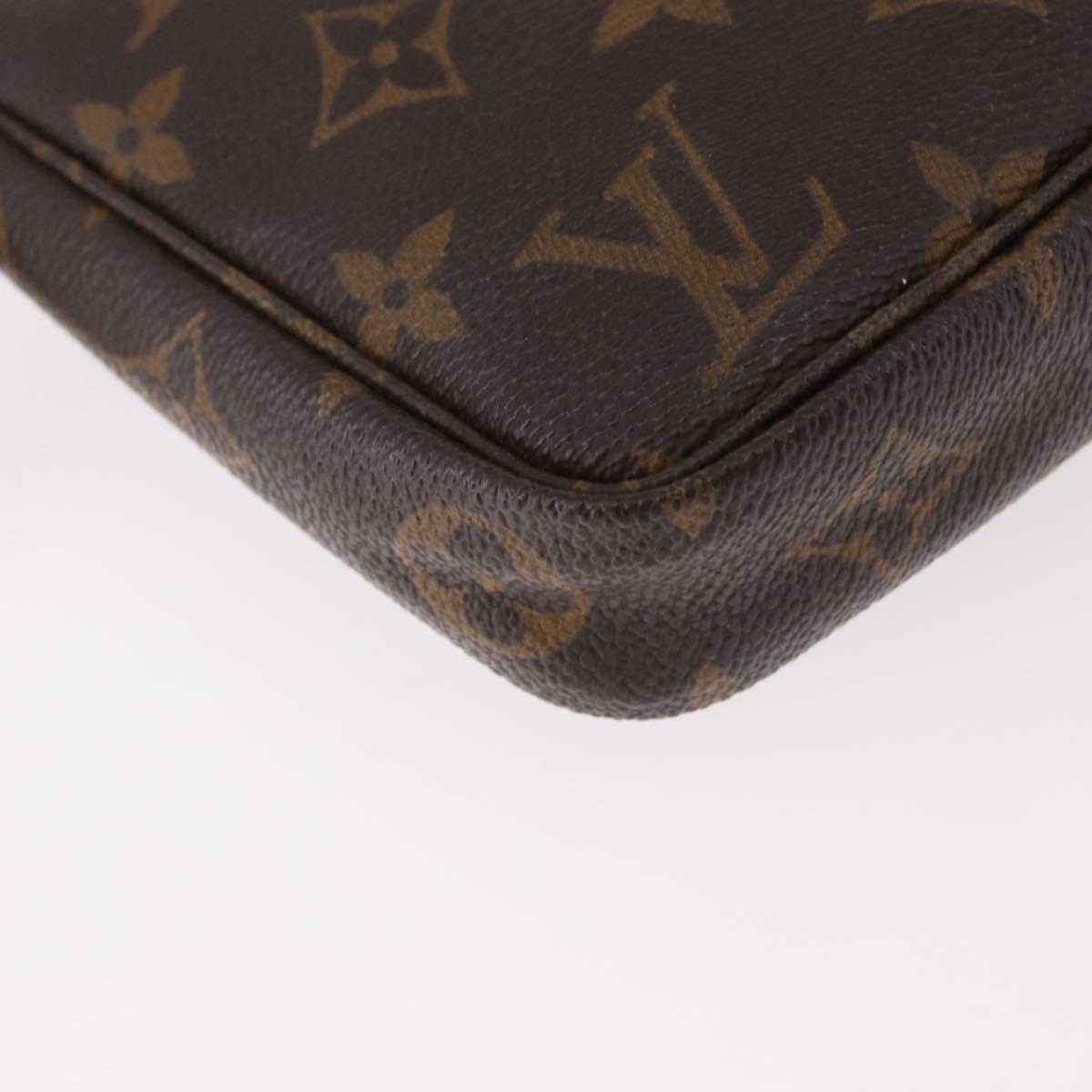 LOUIS VUITTON Monogram Pochette Accessoires Pouch M51980 LV Auth 192025