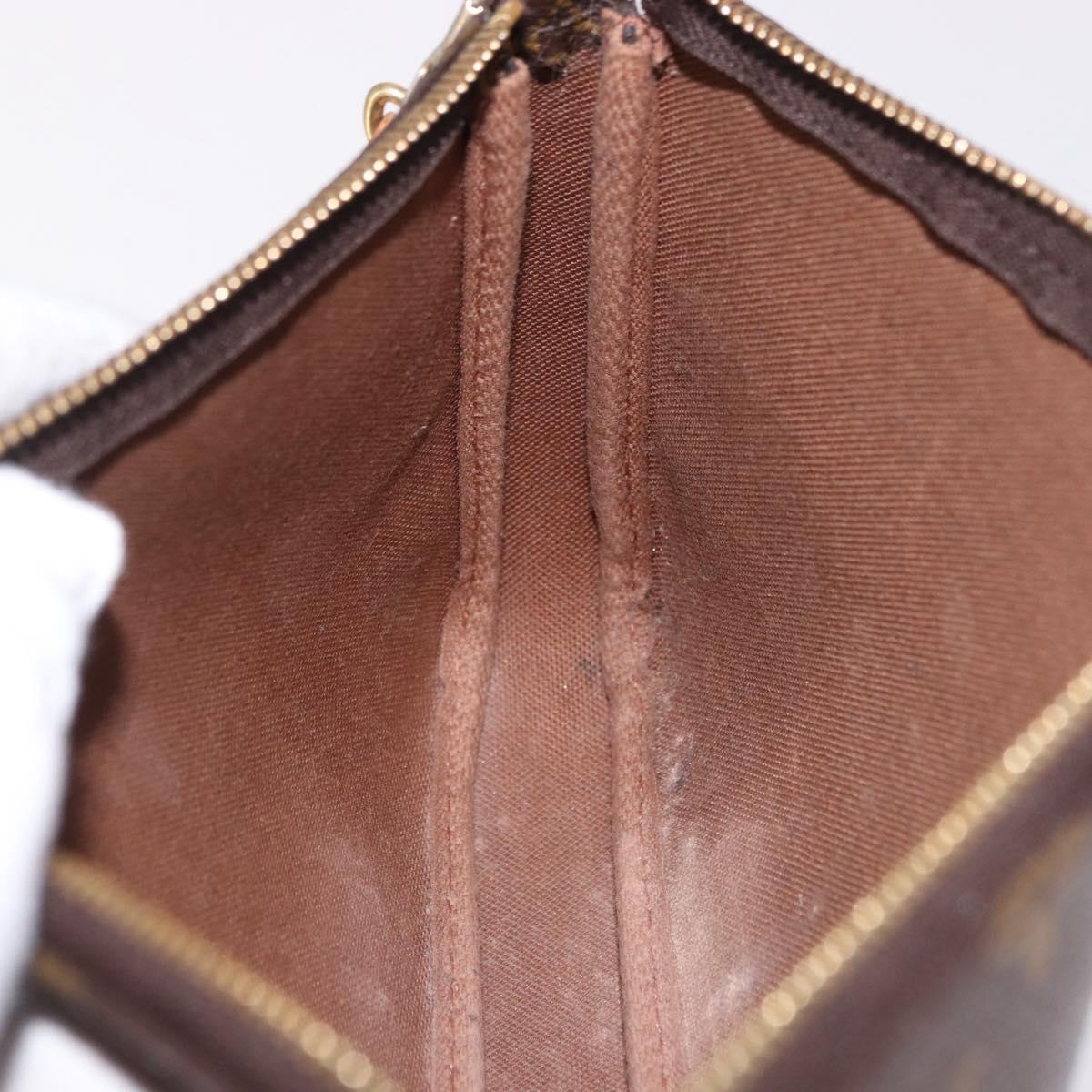 LOUIS VUITTON Monogram Pochette Accessoires Pouch M51980 LV Auth 192025