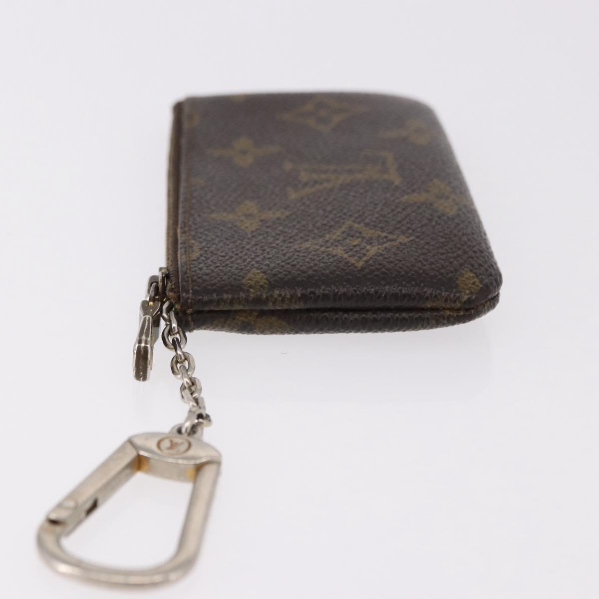 LOUIS VUITTON Monogram Pochette Cles Coin Purse M62650 LV Auth 192032