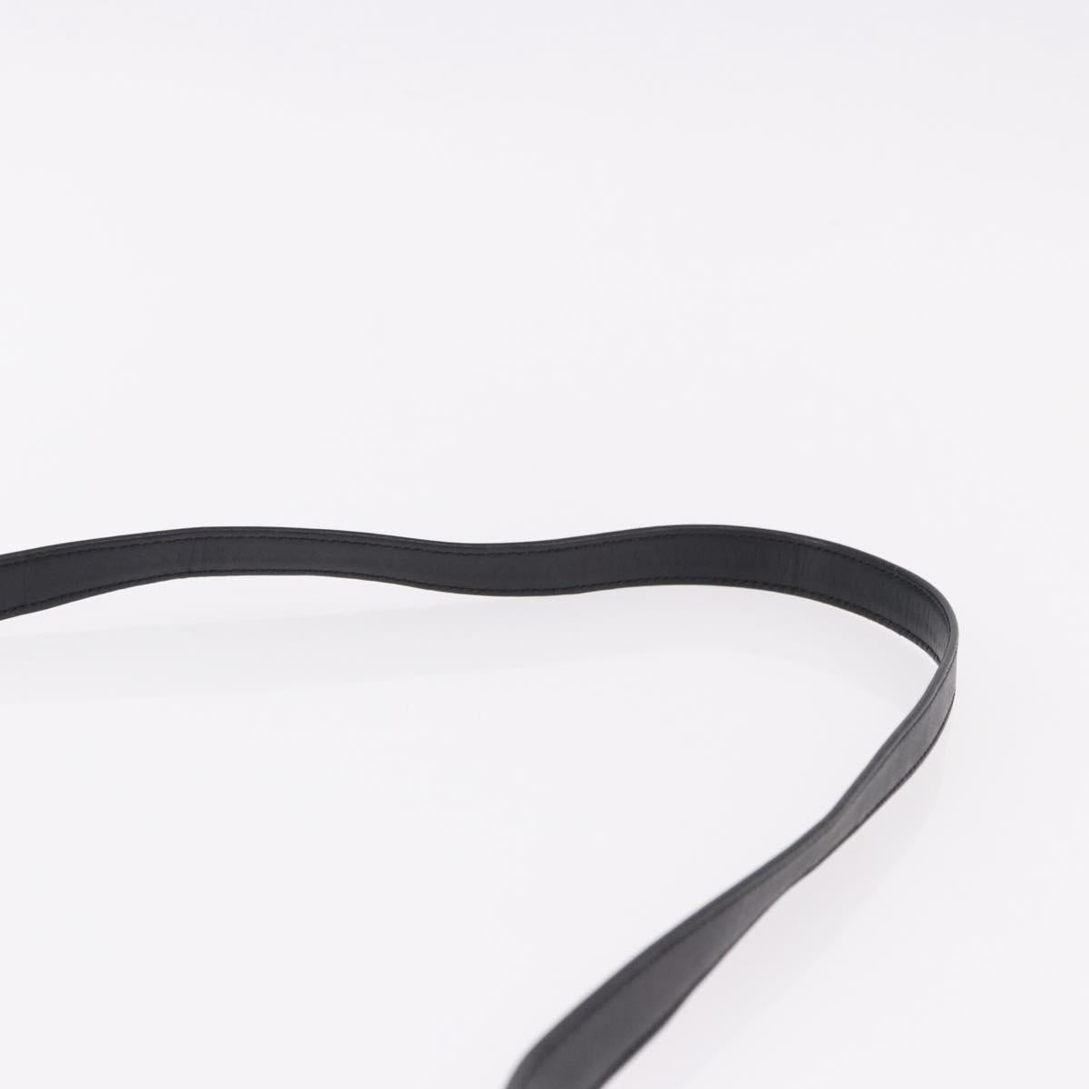 GUCCI Micro GG Supreme Web Sherry Line Bag PVC Black 001 098 4073 Auth 192034