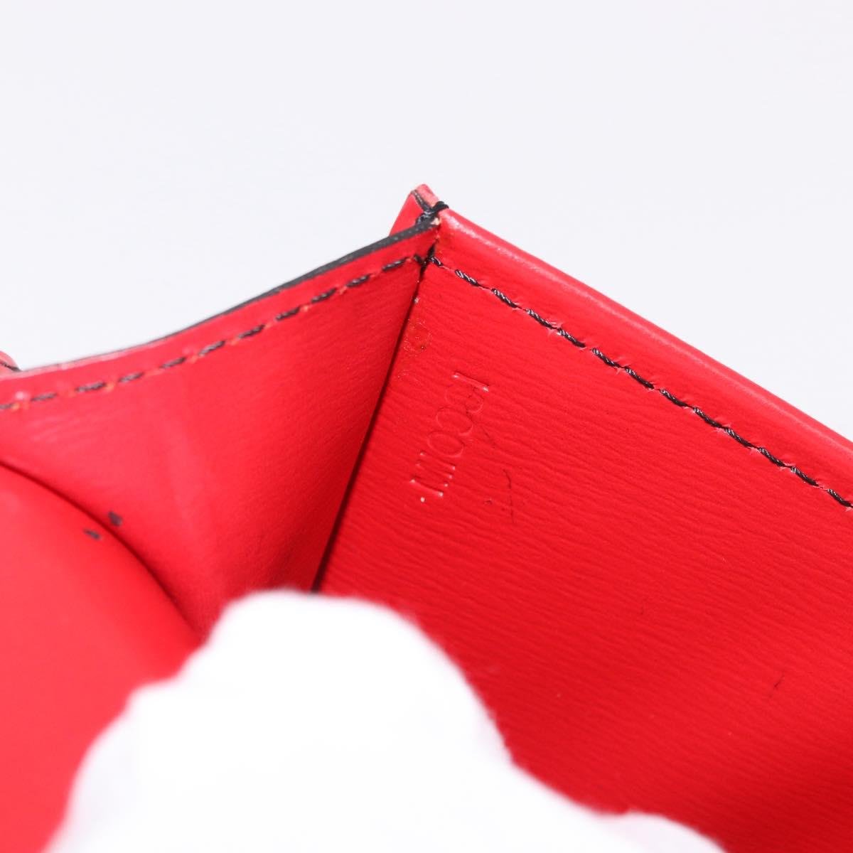 LOUIS VUITTON Epi Pochette Amberop Clutch Bag Red M52587 LV Auth 192037