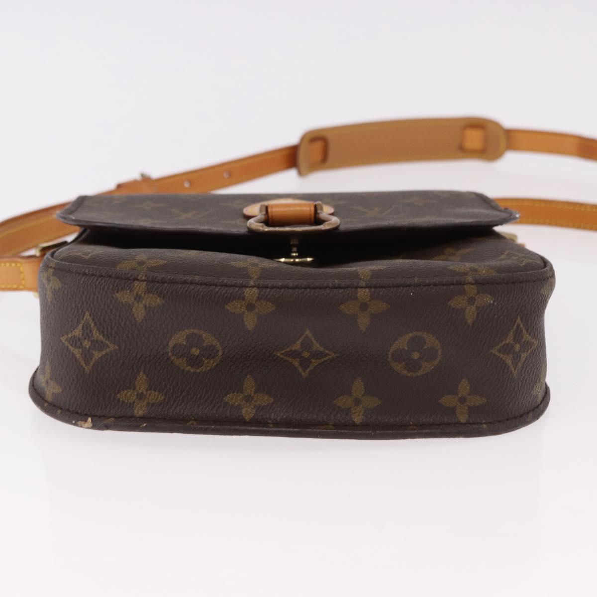 LOUIS VUITTON Monogram Saint Cloud MM Shoulder Bag M51243 LV Auth 192041