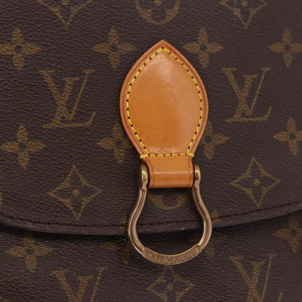 LOUIS VUITTON Monogram Saint Cloud MM Shoulder Bag M51243 LV Auth 192041