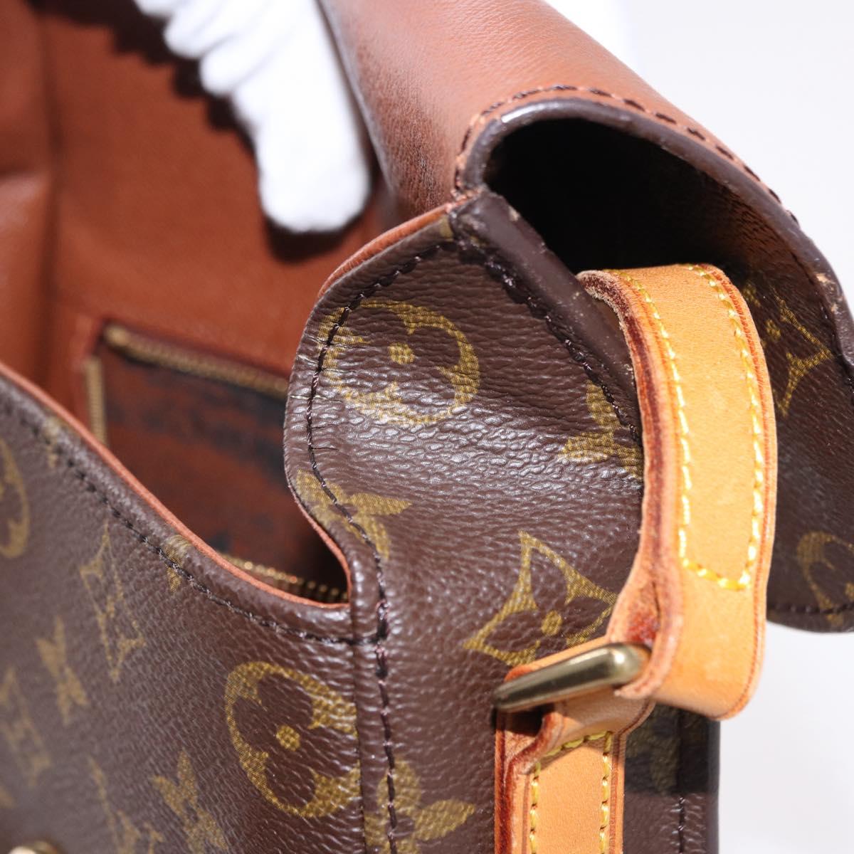 LOUIS VUITTON Monogram Saint Cloud MM Shoulder Bag M51243 LV Auth 192041