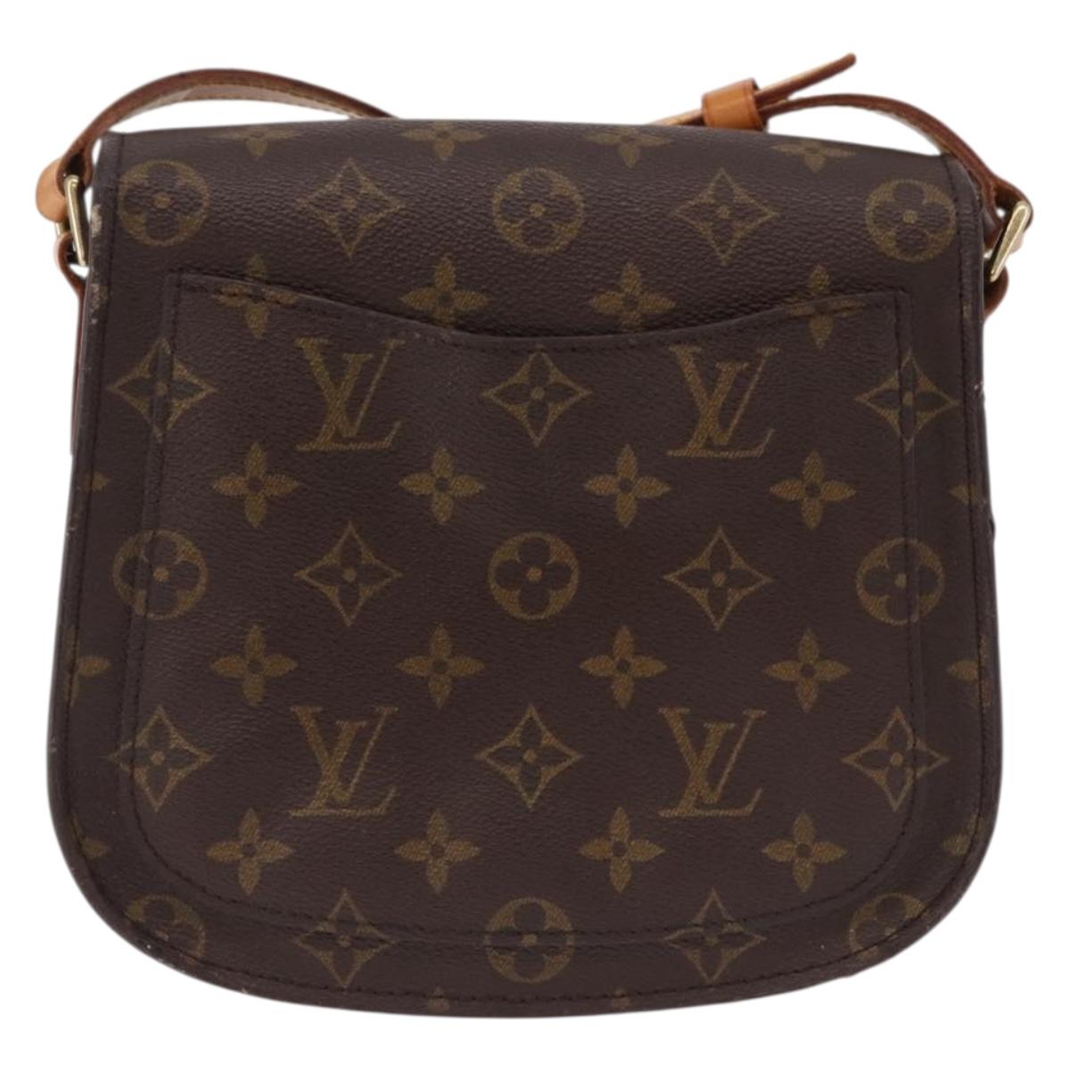 LOUIS VUITTON Monogram Saint Cloud MM Shoulder Bag M51243 LV Auth 192041