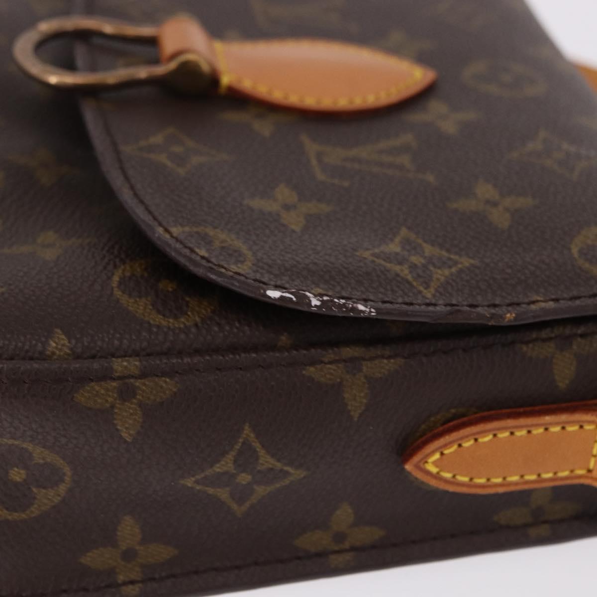 LOUIS VUITTON Monogram Saint Cloud MM Shoulder Bag M51243 LV Auth 192041