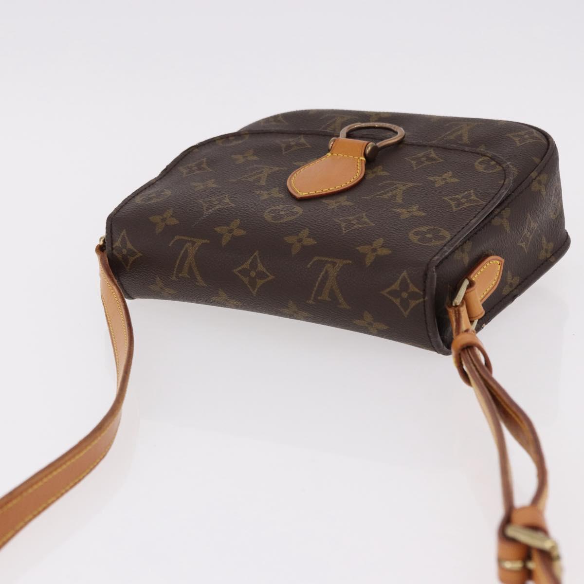 LOUIS VUITTON Monogram Saint Cloud MM Shoulder Bag M51243 LV Auth 192041