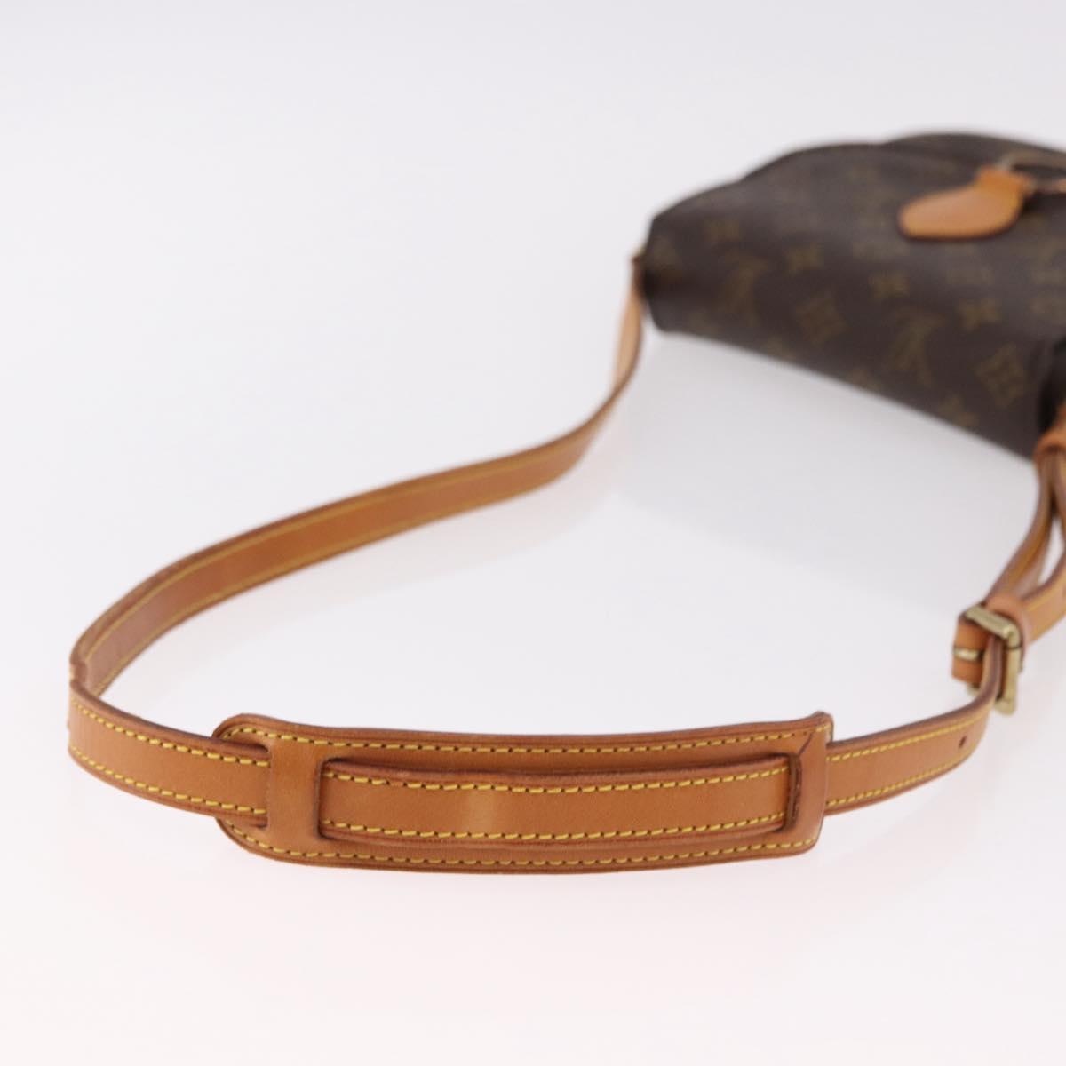 LOUIS VUITTON Monogram Saint Cloud MM Shoulder Bag M51243 LV Auth 192041