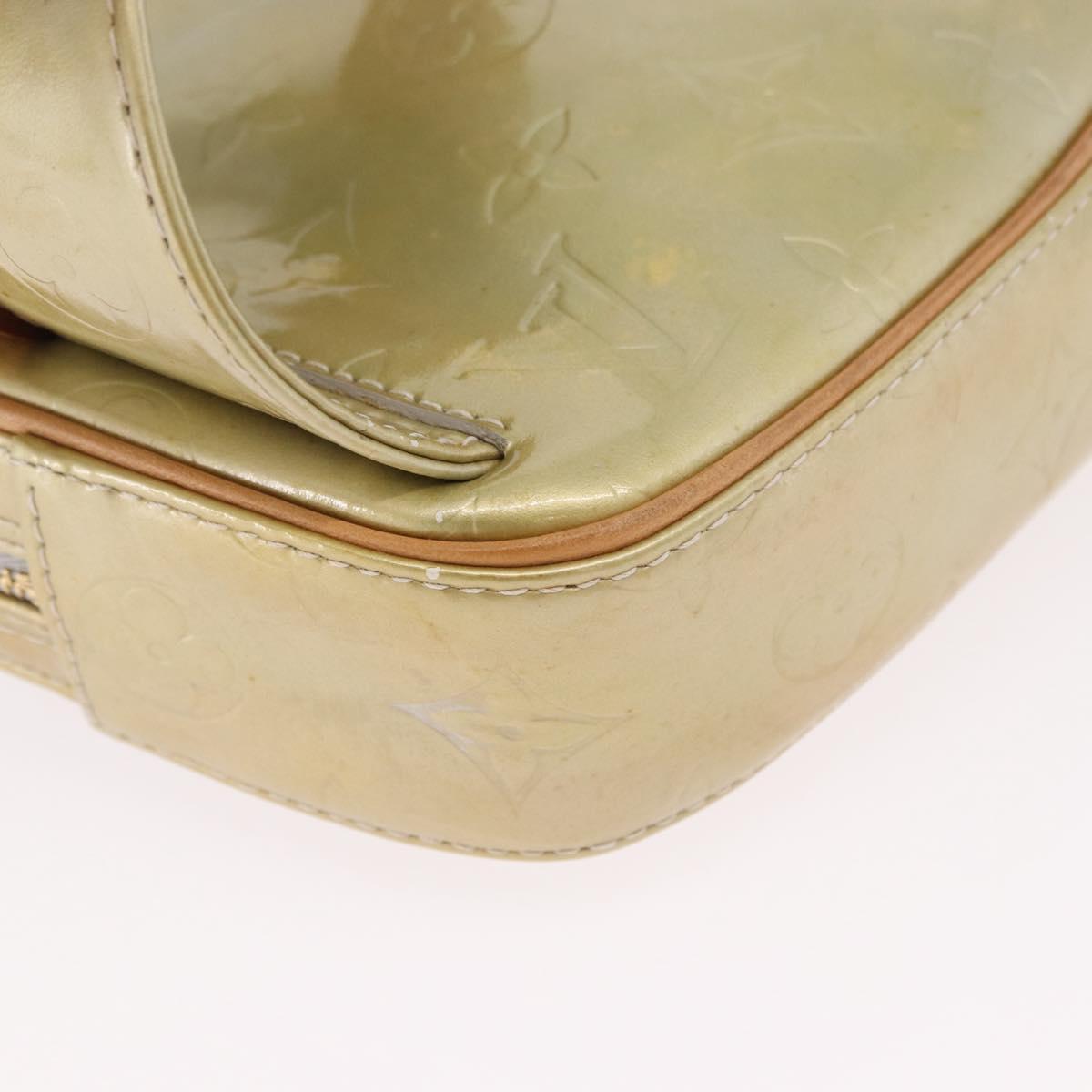 LOUIS VUITTON Monogram Vernis Fulton Waist Bag Gris M91041 LV Auth 192047