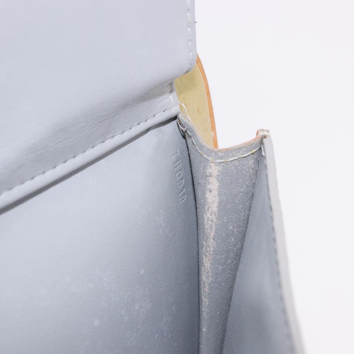 LOUIS VUITTON Monogram Vernis Fulton Waist Bag Gris M91041 LV Auth 192047