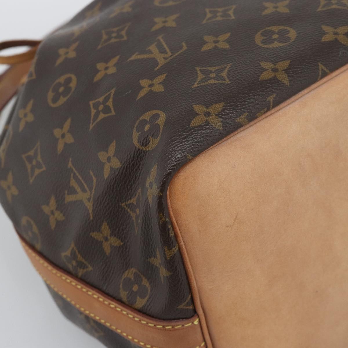 LOUIS VUITTON Monogram Petit Noe Shoulder Bag M42226 LV Auth 192048V