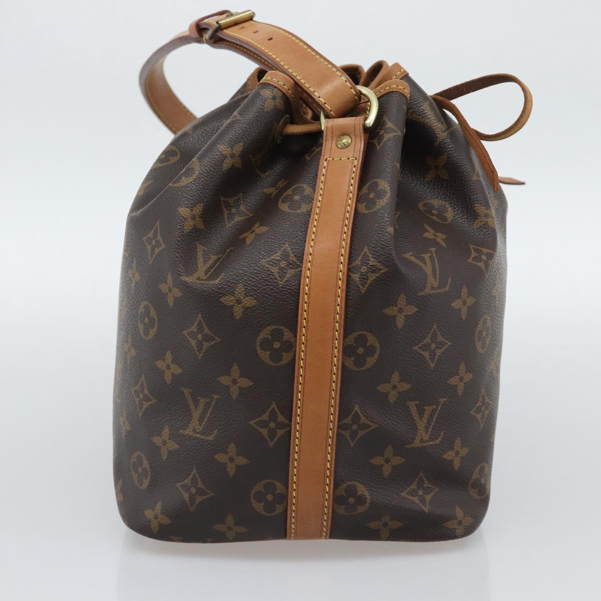 LOUIS VUITTON Monogram Petit Noe Shoulder Bag M42226 LV Auth 192048V