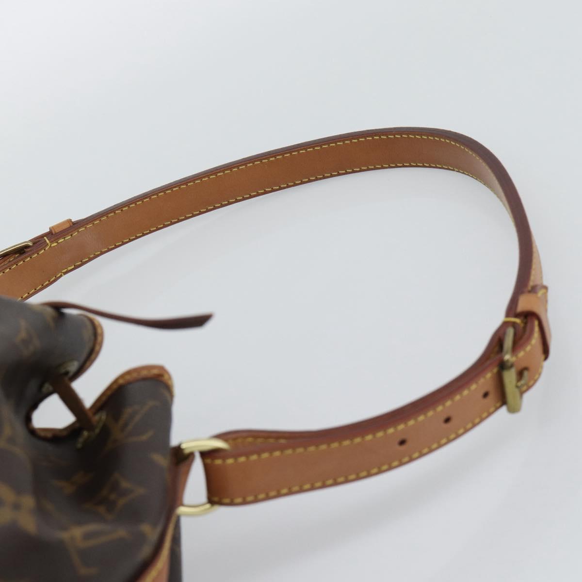 LOUIS VUITTON Monogram Petit Noe Shoulder Bag M42226 LV Auth 192048V