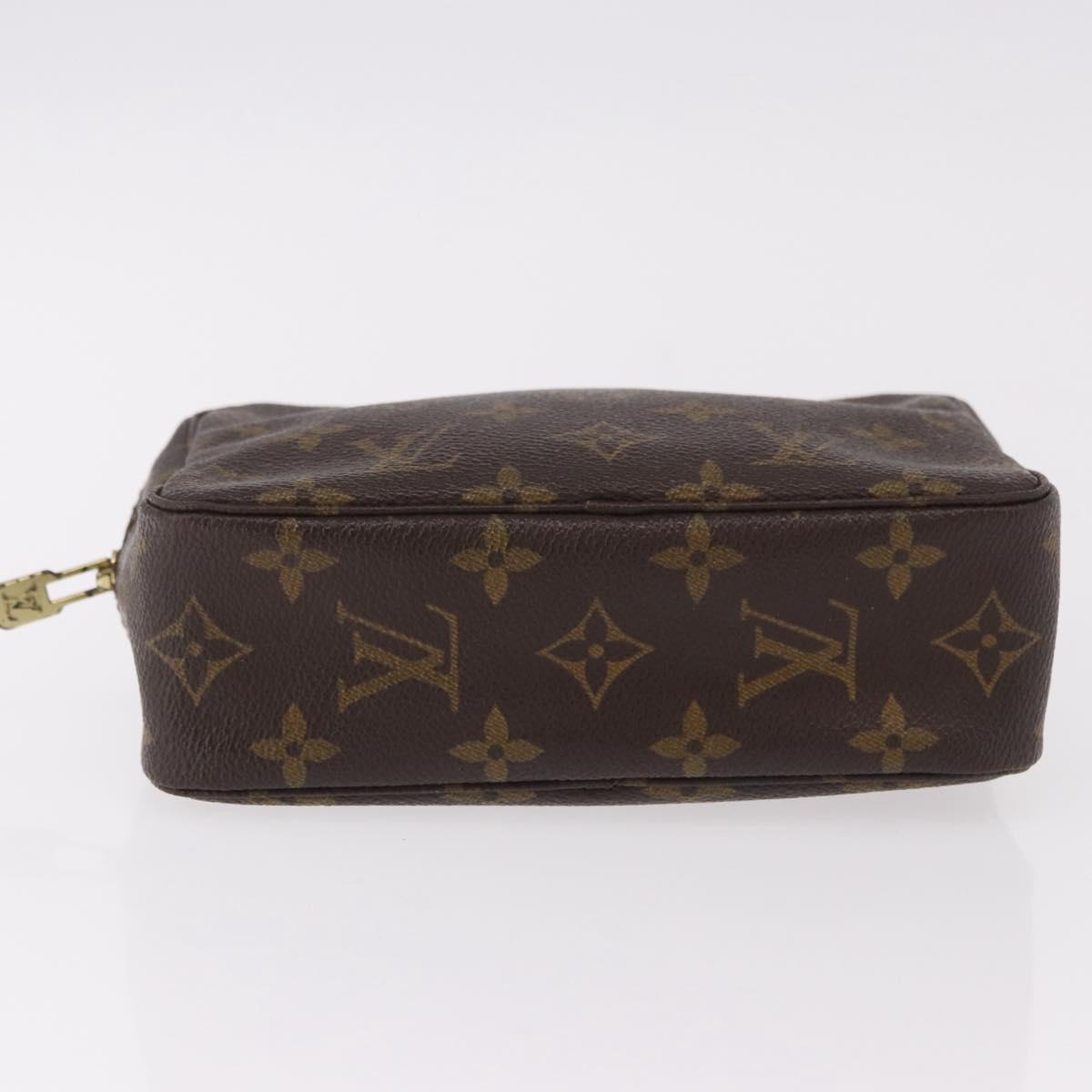 LOUIS VUITTON Monogram Trousse Toilette 18 Pouch M47526 LV Auth 192051