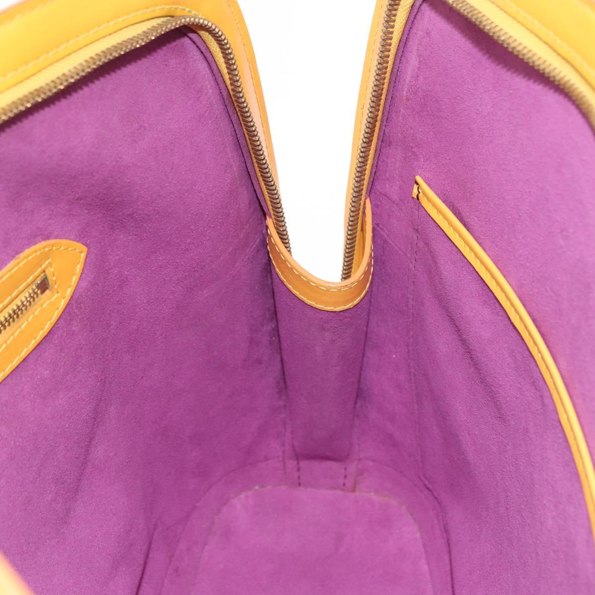 LOUIS VUITTON Epi Lussac Shoulder Bag Yellow M52289 LV Auth 192053
