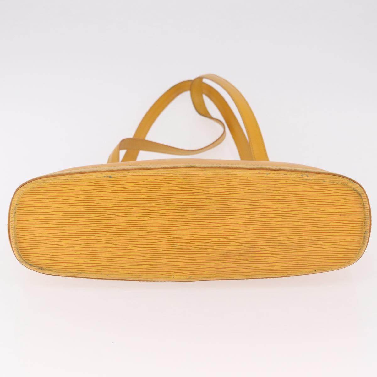 LOUIS VUITTON Epi Lussac Shoulder Bag Yellow M52289 LV Auth 192053