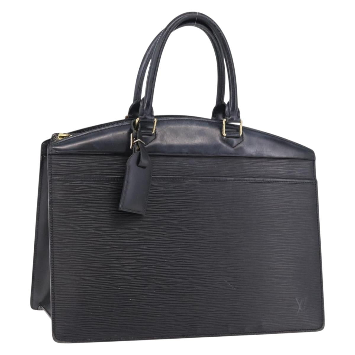 LOUIS VUITTON Epi Riviera Hand Bag Black M48182 LV Auth 192057