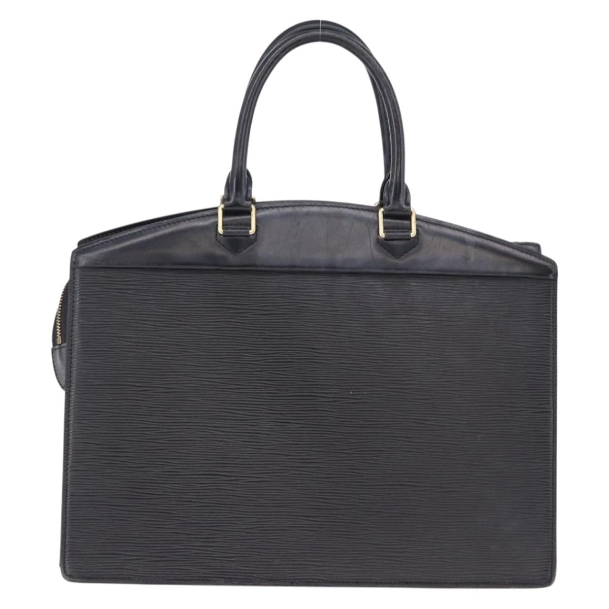 LOUIS VUITTON Epi Riviera Hand Bag Black M48182 LV Auth 192057