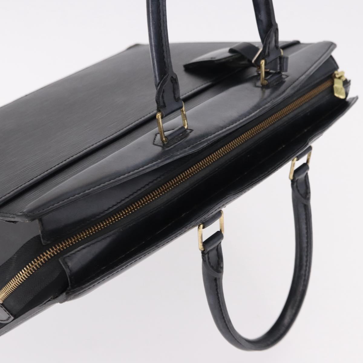LOUIS VUITTON Epi Riviera Hand Bag Black M48182 LV Auth 192057