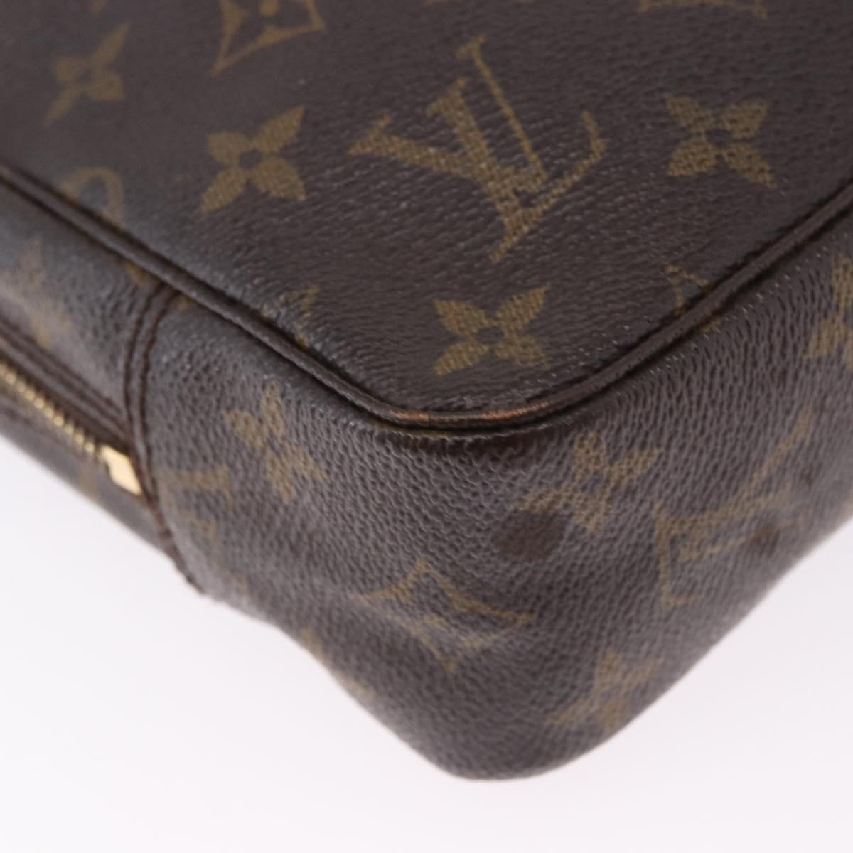 LOUIS VUITTON Monogram Trousse Toilette 23 Clutch Bag M47524 LV Auth 192060