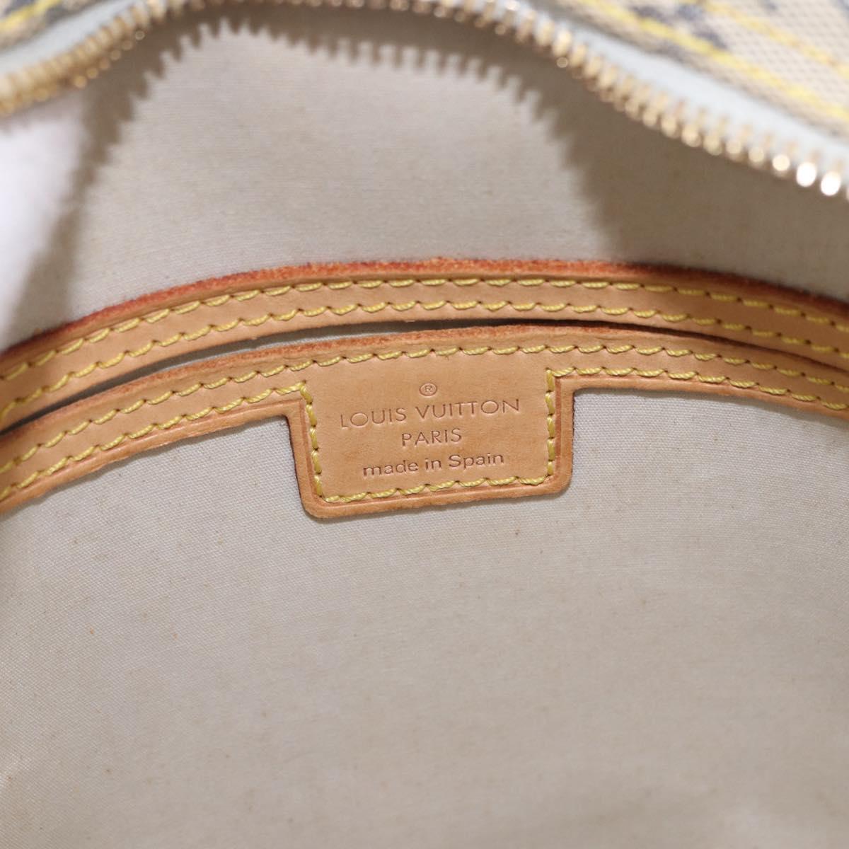 LOUIS VUITTON Monogram Mini Jeanne GM Shoulder Bag Blue M92000 LV Auth 192061