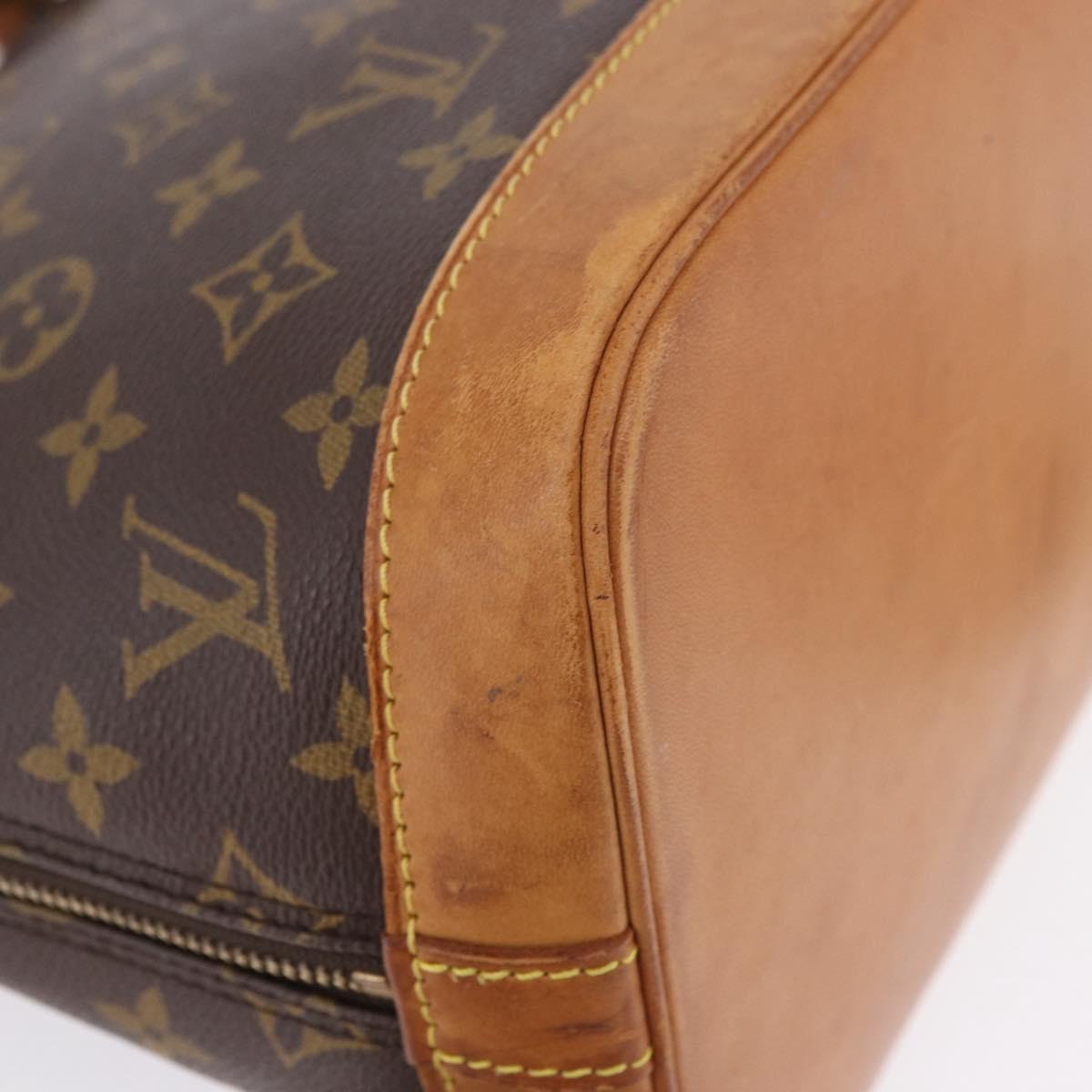 LOUIS VUITTON Monogram Alma Hand Bag M51130 LV Auth 192064