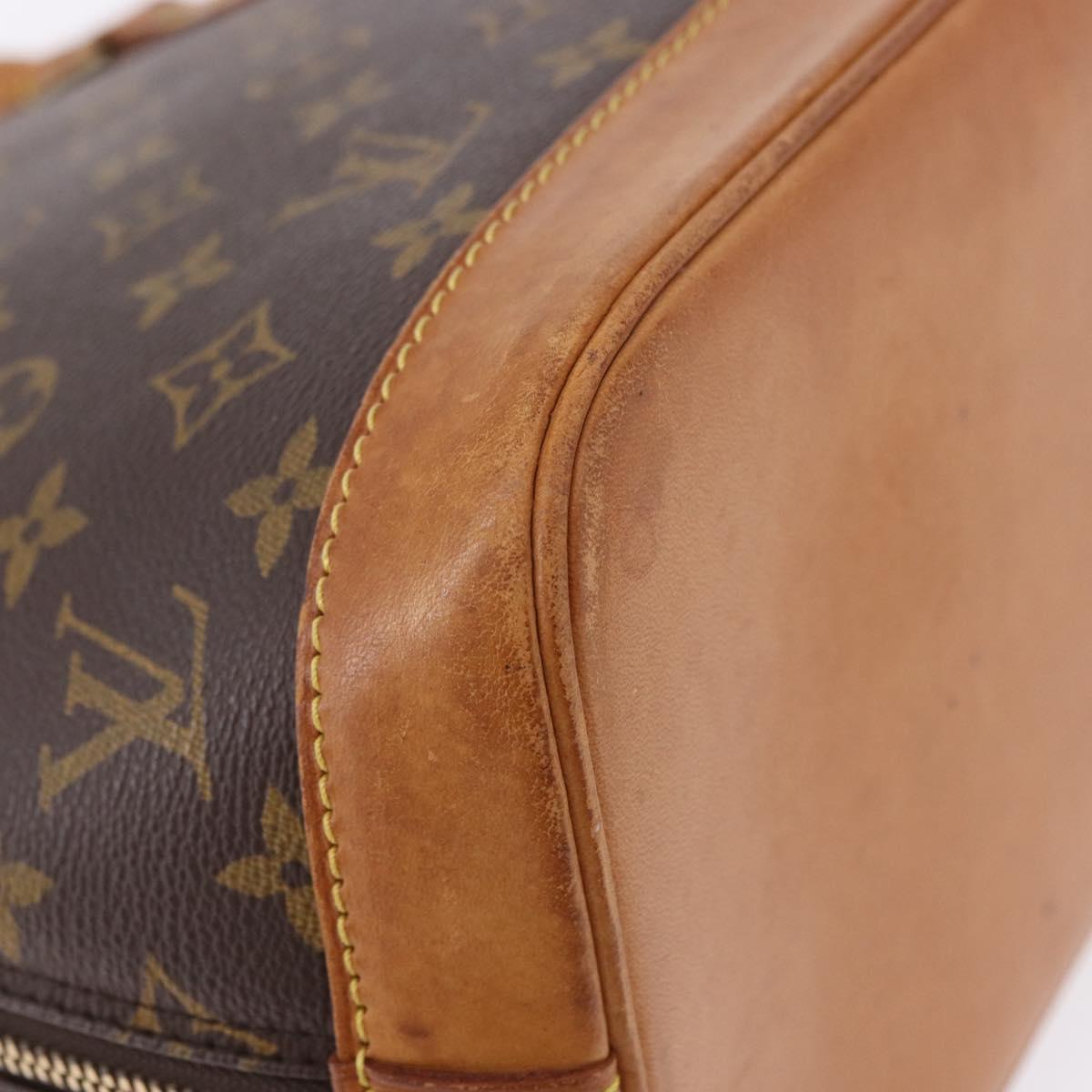 LOUIS VUITTON Monogram Alma Hand Bag M51130 LV Auth 192064