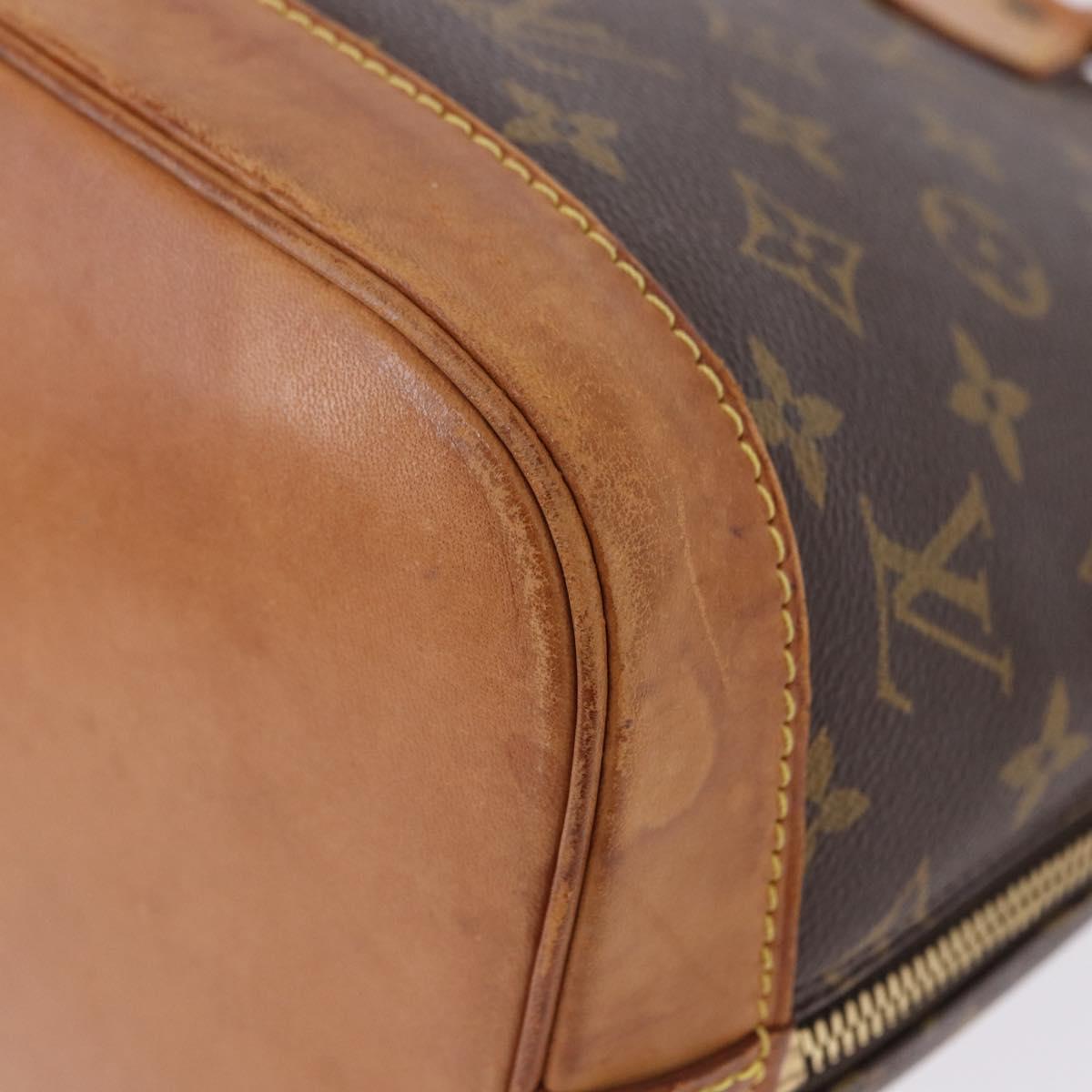 LOUIS VUITTON Monogram Alma Hand Bag M51130 LV Auth 192064
