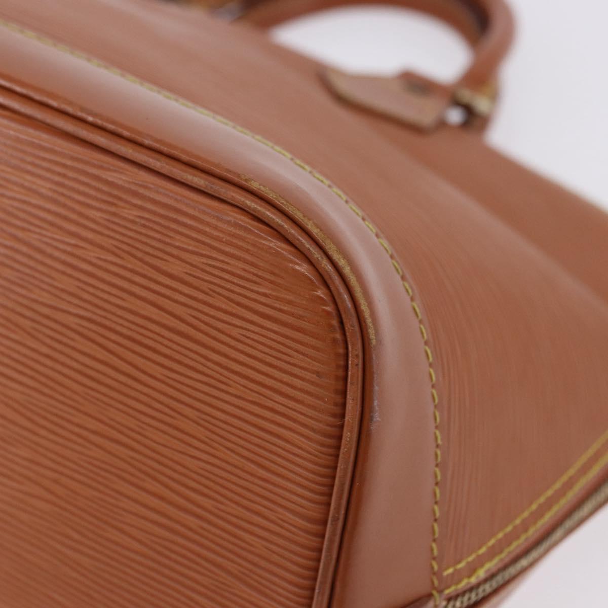 LOUIS VUITTON Epi Alma Hand Bag Zipangu Gold M52148 LV Auth 192065A