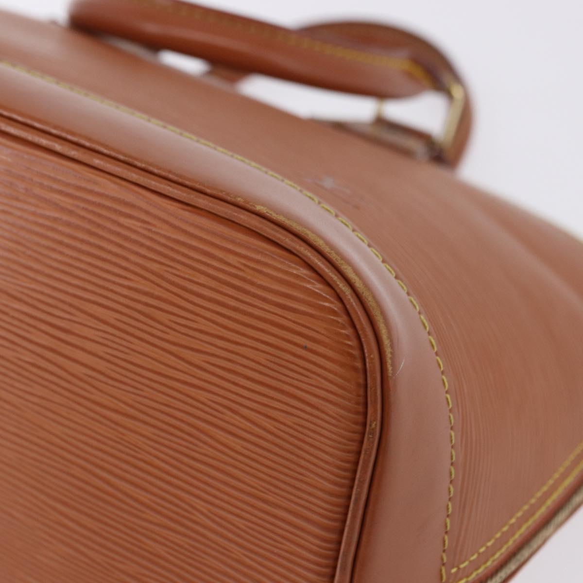 LOUIS VUITTON Epi Alma Hand Bag Zipangu Gold M52148 LV Auth 192065A
