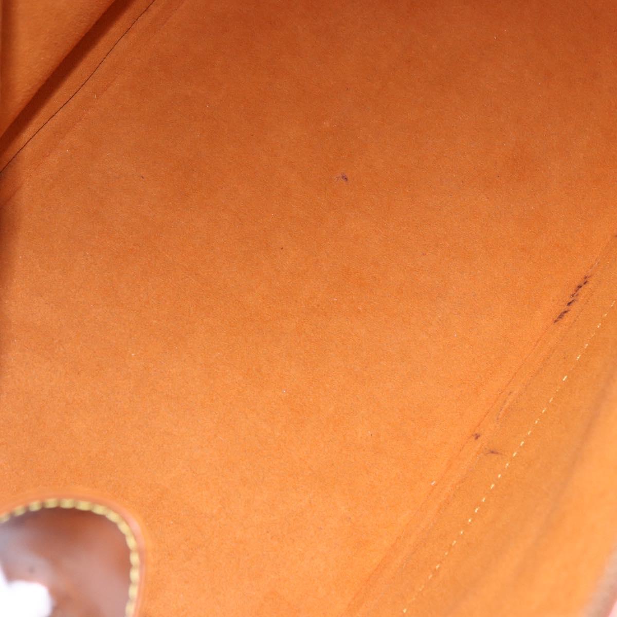 LOUIS VUITTON Epi Alma Hand Bag Zipangu Gold M52148 LV Auth 192065A