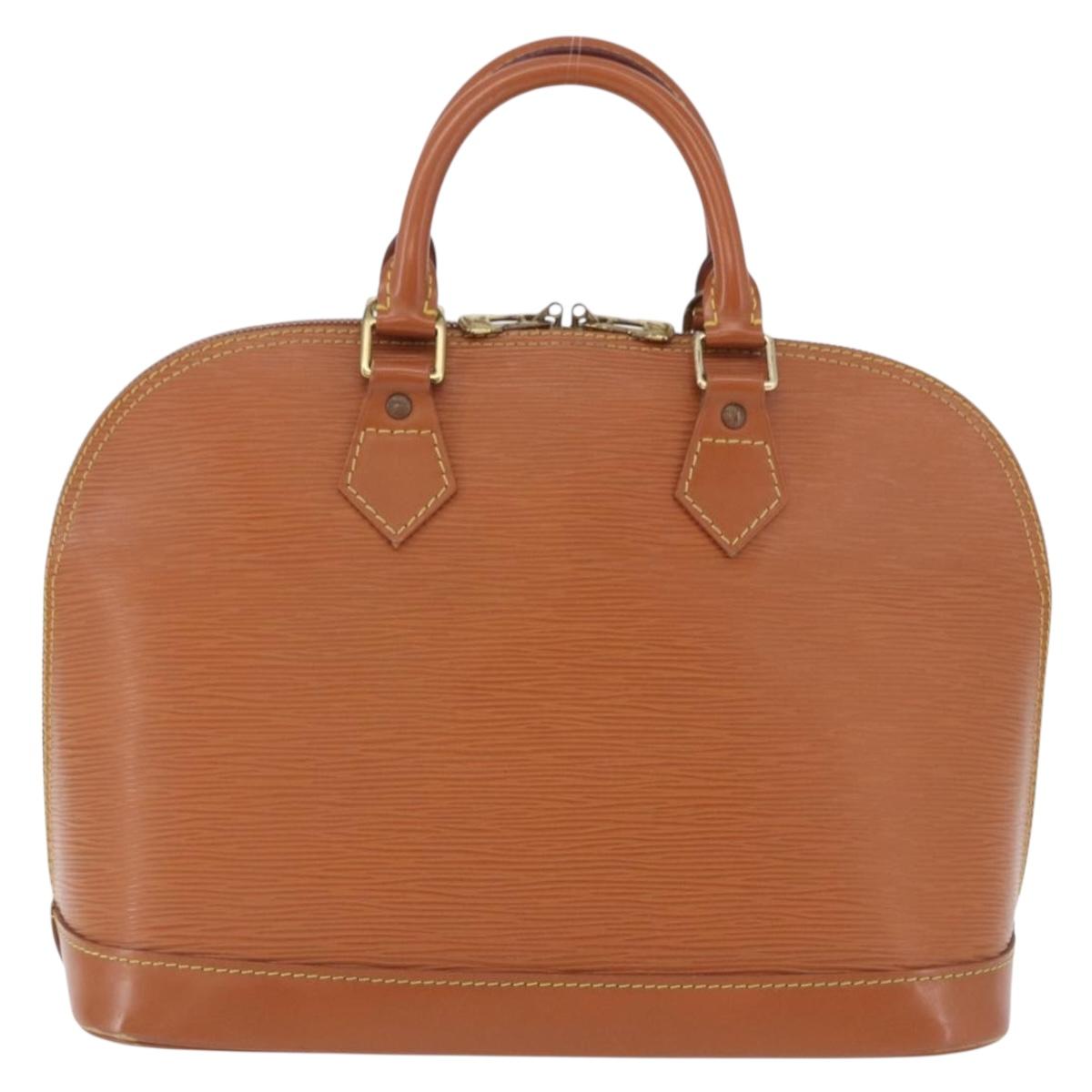 LOUIS VUITTON Epi Alma Hand Bag Zipangu Gold M52148 LV Auth 192065A