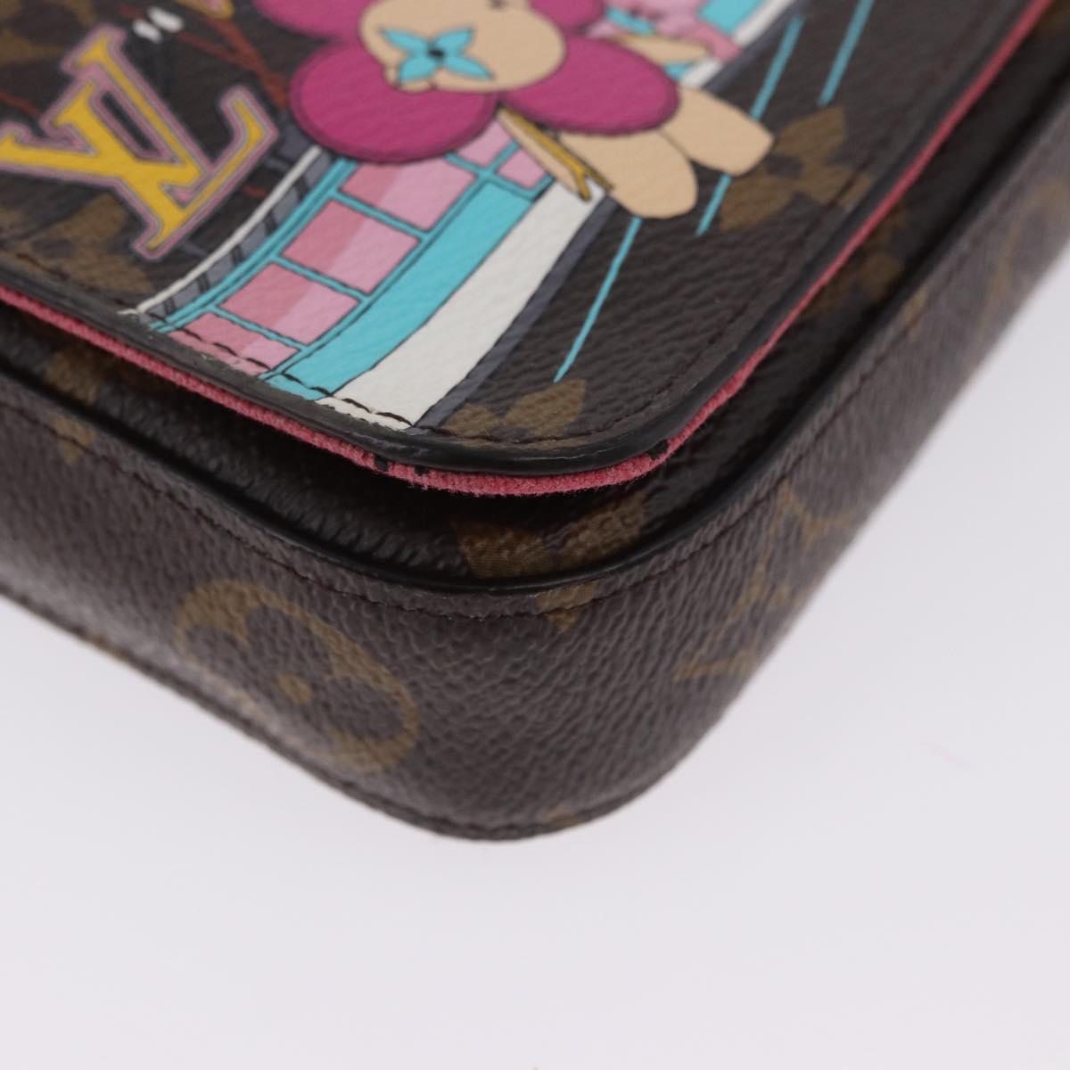 LOUIS VUITTON Monogram Vivienne Pochette Felice Bag M80859 LV Auth 192075M