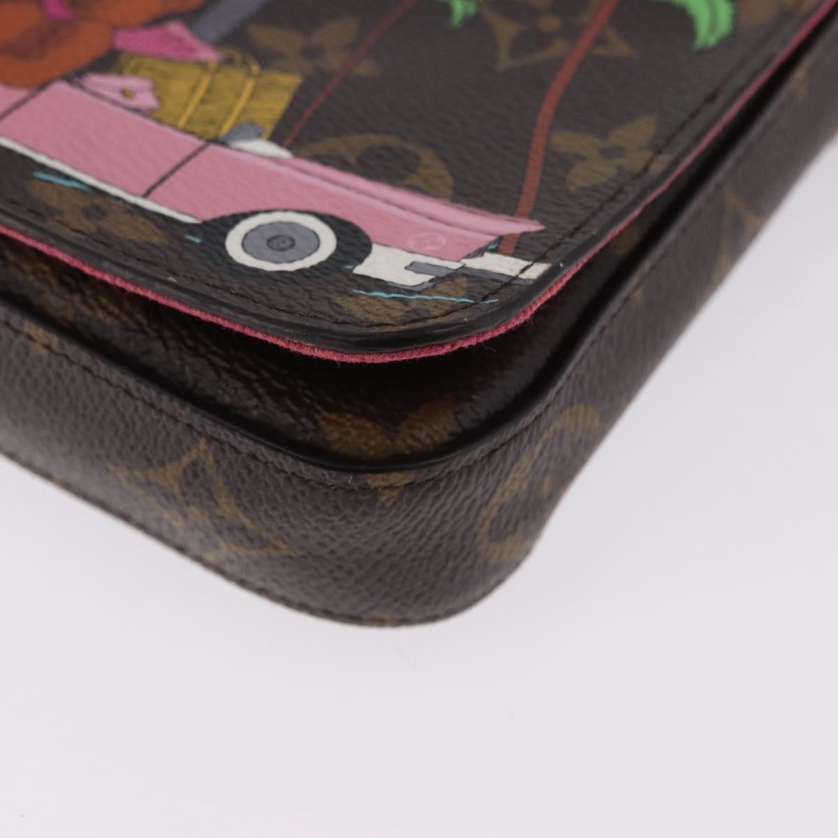 LOUIS VUITTON Monogram Vivienne Pochette Felice Bag M80859 LV Auth 192075M