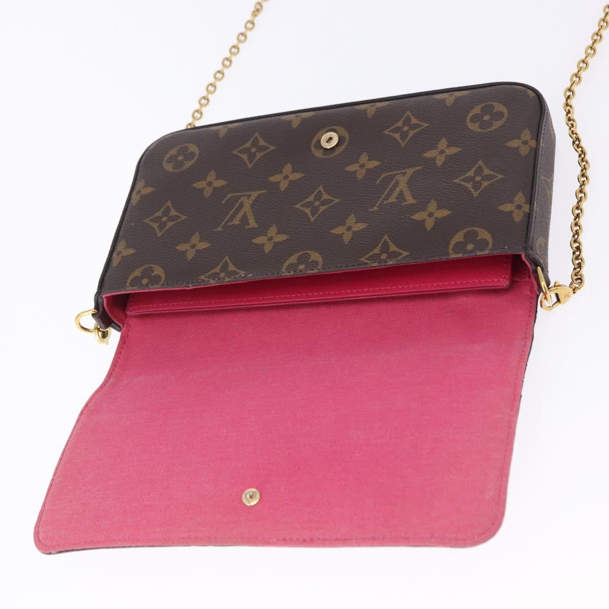 LOUIS VUITTON Monogram Vivienne Pochette Felice Bag M80859 LV Auth 192075M