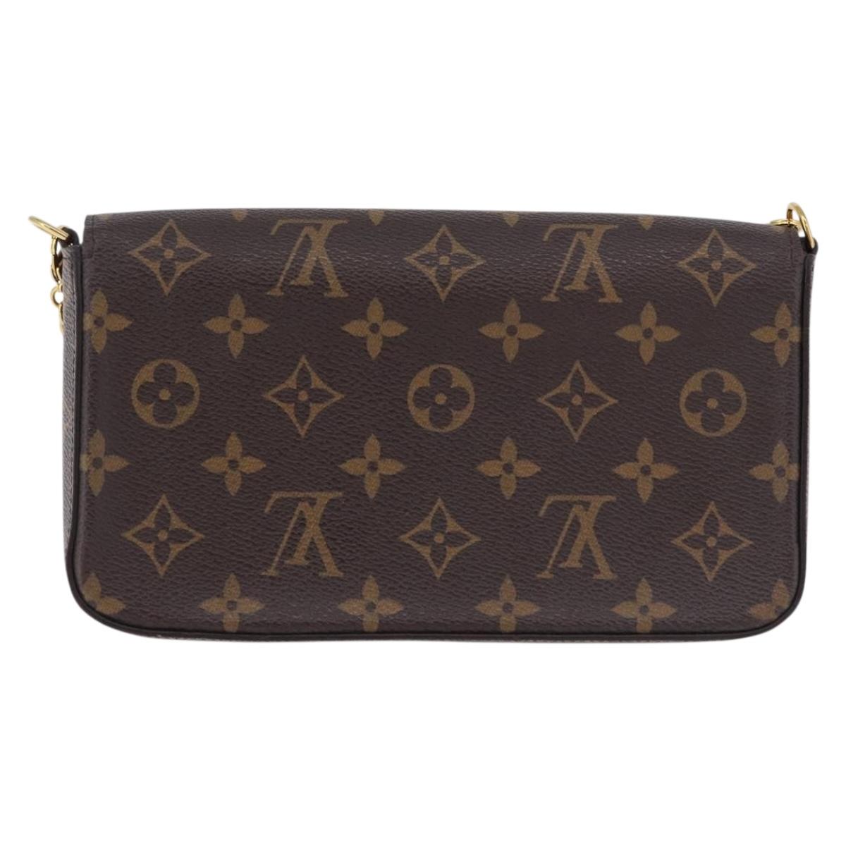 LOUIS VUITTON Monogram Vivienne Pochette Felice Bag M80859 LV Auth 192075M