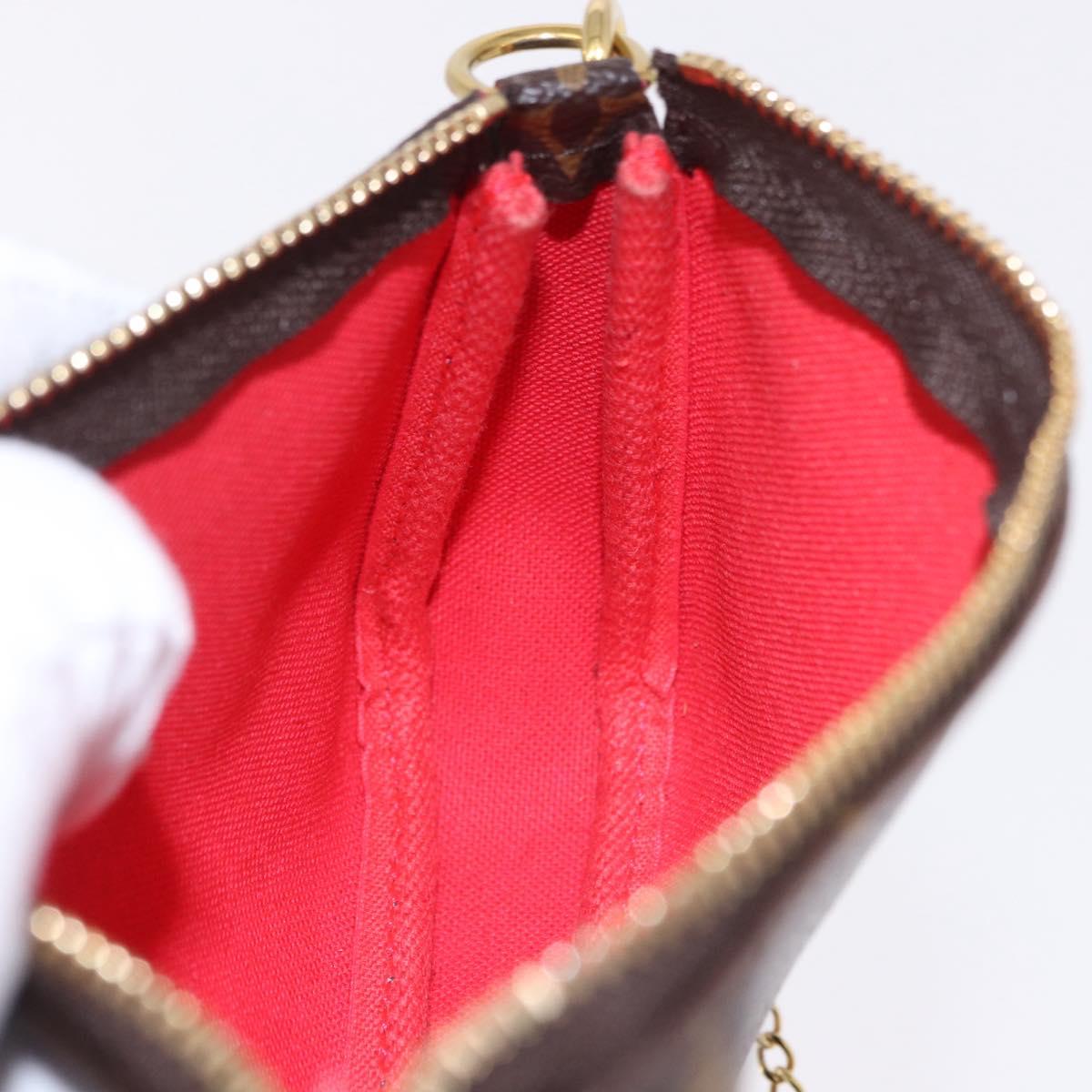 LOUIS VUITTON Vivienne Mini Pochette Accessoires Pouch M80863 LV Auth 192076M