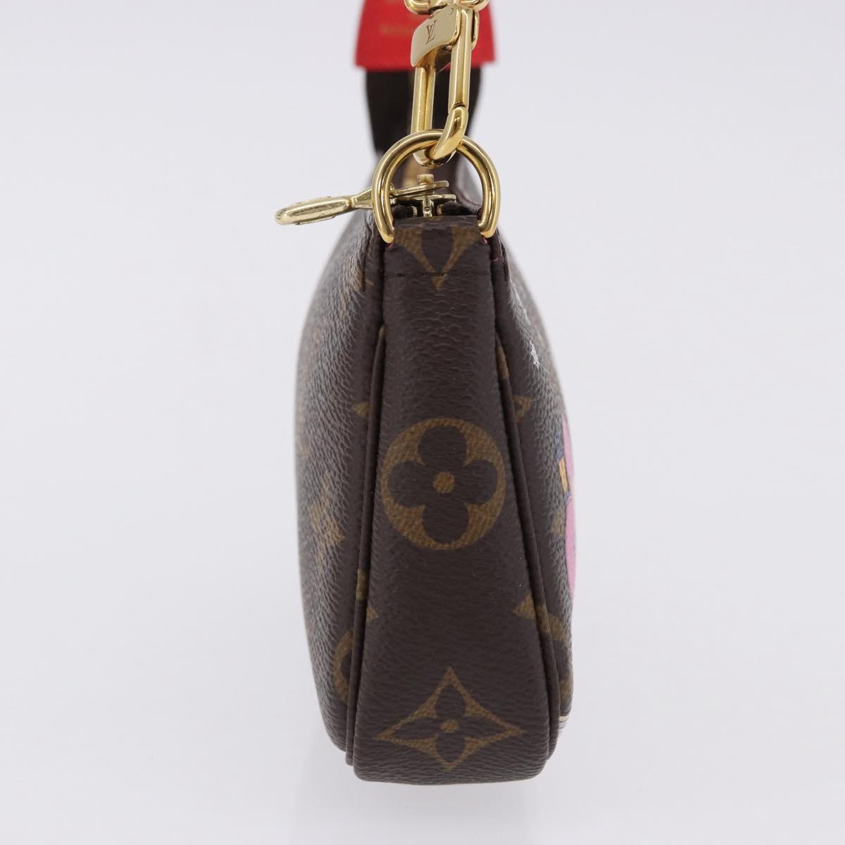 LOUIS VUITTON Vivienne Mini Pochette Accessoires Pouch M80863 LV Auth 192076M