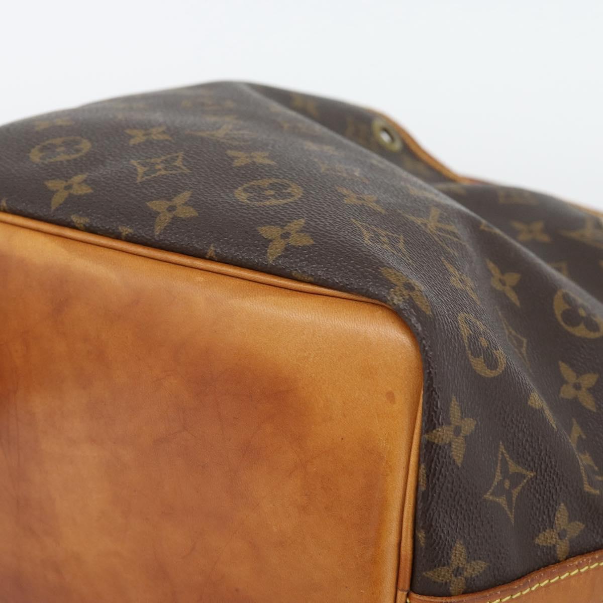 LOUIS VUITTON Monogram Petit Noe Shoulder Bag M42226 LV Auth 192085A