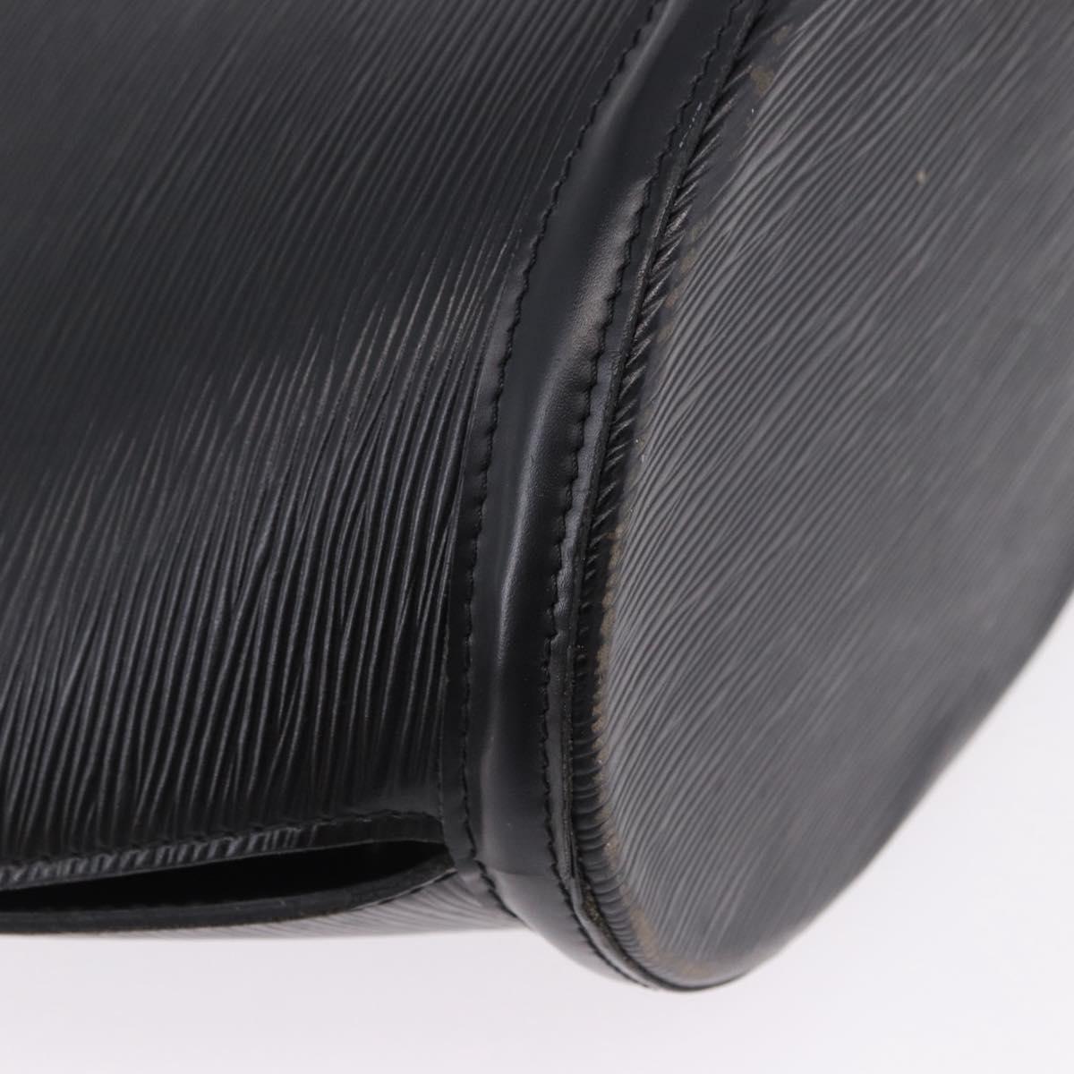 LOUIS VUITTON Epi Saint Jacques Shopping Bag Black M52272 LV Auth 192086
