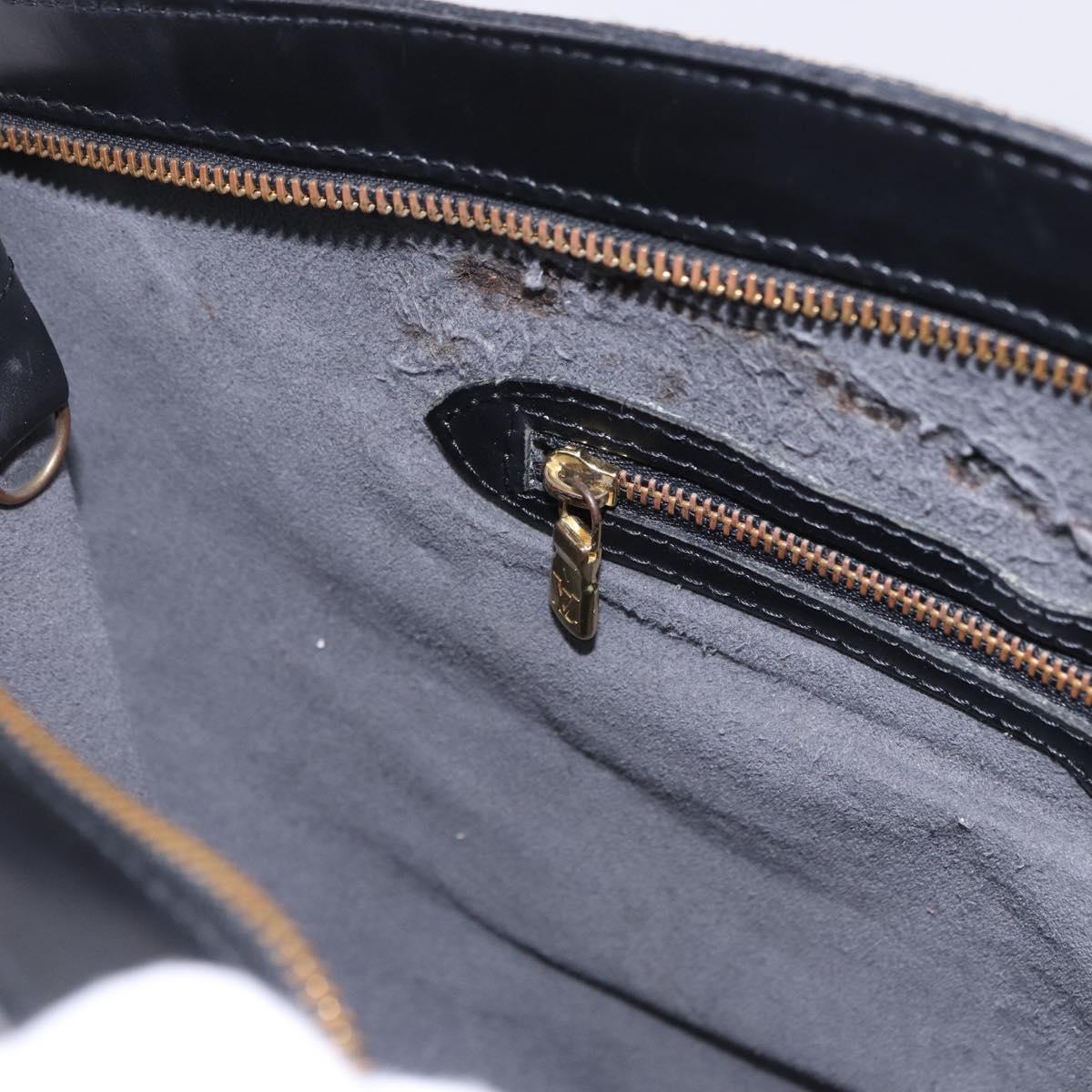 LOUIS VUITTON Epi Saint Jacques Shopping Bag Black M52272 LV Auth 192086
